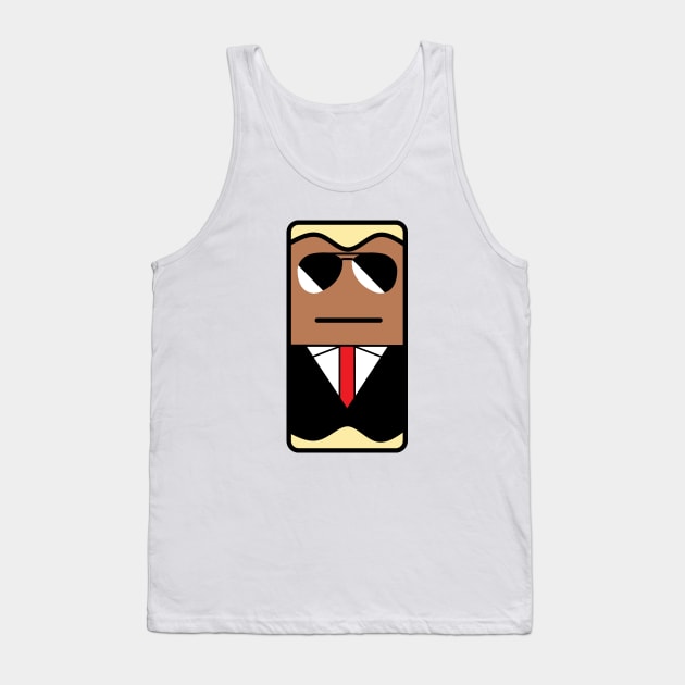 The Special Agent Donut Tank Top by Bubba Creative